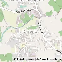 Hartă Daverio