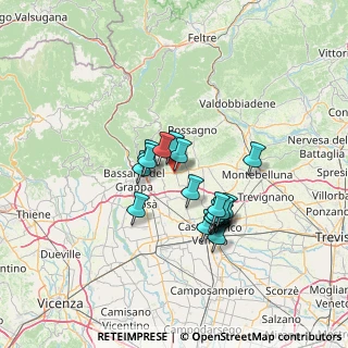 Mappa Via Gobba, 31020 San Zenone degli Ezzelini TV, Italia (10.69105)