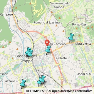 Mappa Via Risorgimento, 36060 Romano D'ezzelino VI, Italia (2.78273)