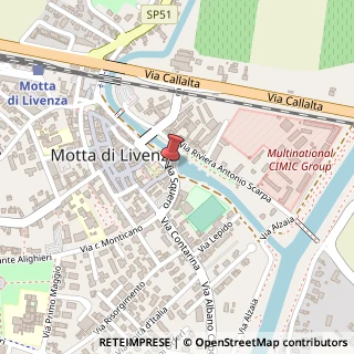Mappa Via Revellino, 17, 31045 Motta di Livenza, Treviso (Veneto)
