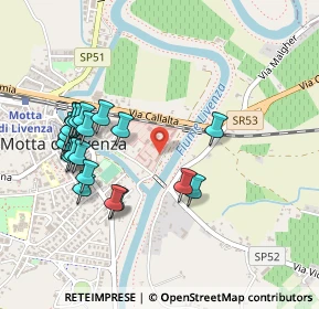 Mappa Via Alzaia, 31045 Motta di Livenza TV, Italia (0.4875)
