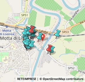 Mappa Via Alzaia, 31045 Motta di Livenza TV, Italia (0.34828)