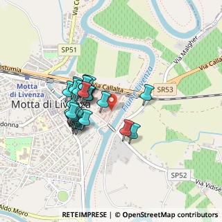 Mappa Via Alzaia, 31045 Motta di Livenza TV, Italia (0.34828)