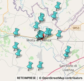 Mappa Via Alzaia, 31045 Motta di Livenza TV, Italia (3.283)