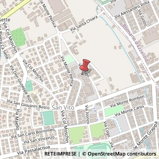 Mappa Via Monte Novegno, 7, 36061 Bassano del Grappa, Vicenza (Veneto)