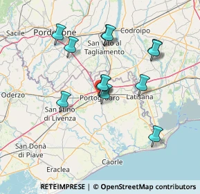 Mappa Via Pio X, 30026 Portogruaro VE, Italia (13.01417)