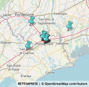 Mappa Via Pio X, 30026 Portogruaro VE, Italia (5.30818)