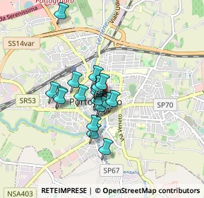 Mappa Via Pio X, 30026 Portogruaro VE, Italia (0.54)
