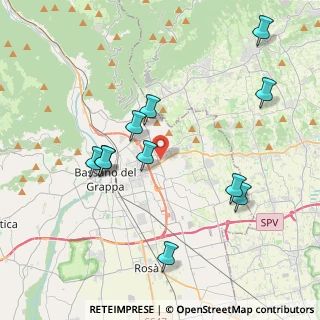 Mappa Via Guido Negri, 36060 Romano D'ezzelino VI, Italia (4.07909)
