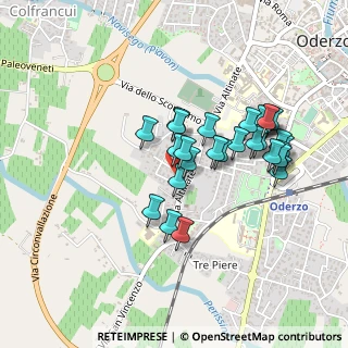 Mappa Via Cristoforo de'Liberali, 31046 Oderzo TV, Italia (0.4025)