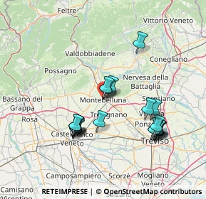 Mappa Via Garibaldi, 31044 Montebelluna TV, Italia (14.13)