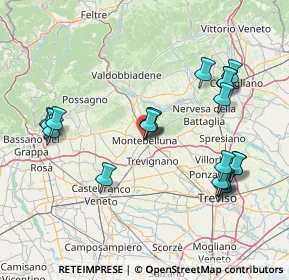 Mappa Via Pellico Silvio, 31044 Montebelluna TV, Italia (16.4605)