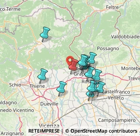 Mappa Via Marchetti, 36063 Bassano del Grappa VI, Italia (10.93133)