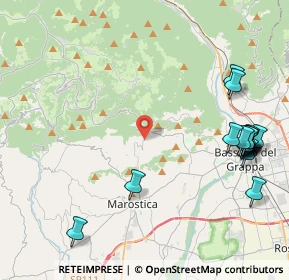 Mappa Via Marchetti, 36063 Bassano del Grappa VI, Italia (5.31063)