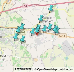 Mappa Via dell'Elettronica, 30025 Fossalta di Portogruaro VE, Italia (1.45154)