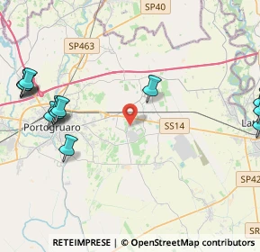 Mappa Via dell'Elettronica, 30025 Fossalta di Portogruaro VE, Italia (5.67385)