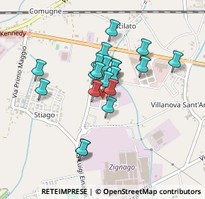 Mappa Via dell'Elettronica, 30025 Fossalta di Portogruaro VE, Italia (0.3325)