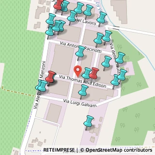 Mappa Via dell'Elettronica, 30025 Fossalta di Portogruaro VE, Italia (0.14074)