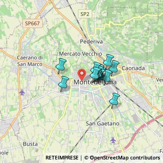 Mappa Via Palmiro Togliatti, 31044 Montebelluna TV, Italia (1.04)