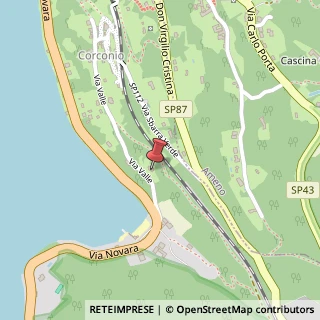 Mappa Via Valle, 13, 28016 Orta San Giulio, Novara (Piemonte)