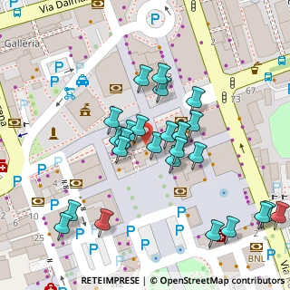 Mappa Piazza Guglielmo Marconi, 31044 Montebelluna TV, Italia (0.03077)