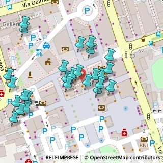 Mappa Piazza G.B. Dall'Armi, 31044 Montebelluna TV, Italia (0.03571)