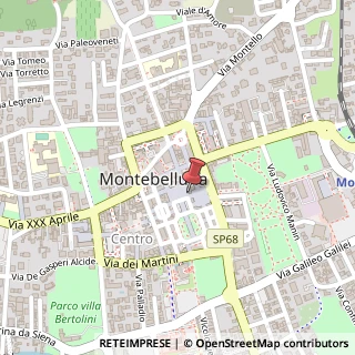 Mappa Piazza Guglielmo Marconi, 3/A, 31044 Montebelluna, Treviso (Veneto)