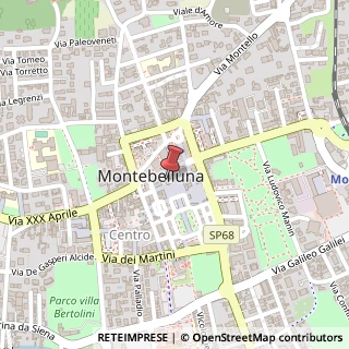Mappa Corso Mazzini Giuseppe, 101, 31044 Montebelluna, Treviso (Veneto)