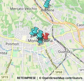 Mappa Piazza Guglielmo Marconi, 31044 Montebelluna TV, Italia (0.49)