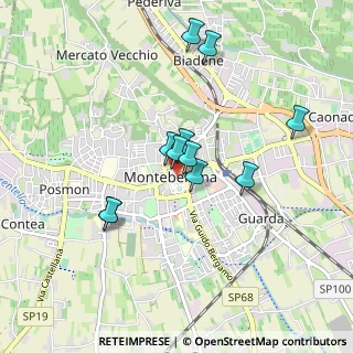 Mappa Piazza Guglielmo Marconi, 31044 Montebelluna TV, Italia (0.74)