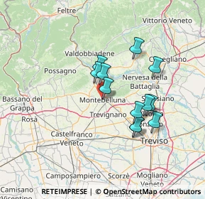 Mappa Corso Mazzini Giuseppe, 31044 Montebelluna TV, Italia (11.20583)