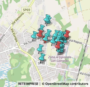 Mappa Via Mascagni, 21021 Angera VA, Italia (0.30667)