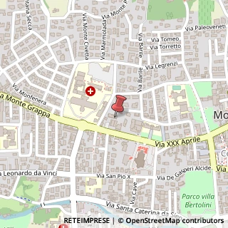 Mappa Via Monte Grappa, 24, 31044 Montebelluna, Treviso (Veneto)