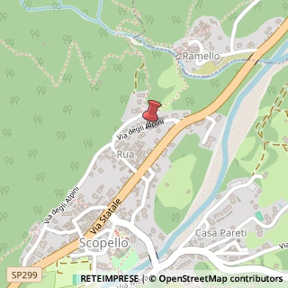 Mappa Viale del Lavoro, 33, 13019 Scopello, Vercelli (Piemonte)