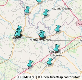 Mappa Via Revellino, 31045 Motta di Livenza TV, Italia (7.46)