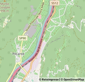 Mappa Via Campagnole, 38061 Ala TN, Italia (0.72692)