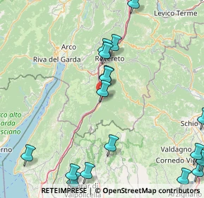 Mappa Via Campagnole, 38061 Ala TN, Italia (22.34294)
