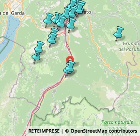 Mappa Via Campagnole, 38061 Ala TN, Italia (8.961)