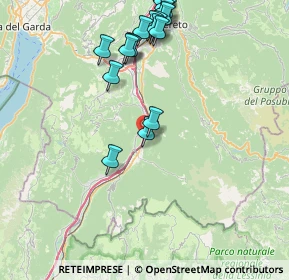 Mappa Via Campagnole, 38061 Ala TN, Italia (9.2945)