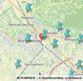 Mappa Vicolo Gazie, 31044 Montebelluna TV, Italia (2.75727)