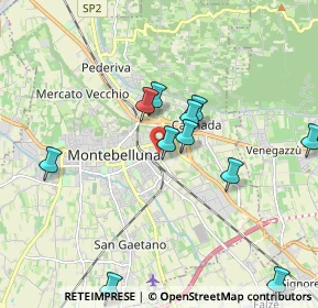 Mappa Vicolo Gazie, 31044 Montebelluna TV, Italia (1.90545)
