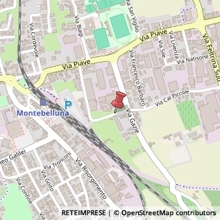 Mappa Via G. Zecchinel, 40, 31044 Montebelluna, Treviso (Veneto)