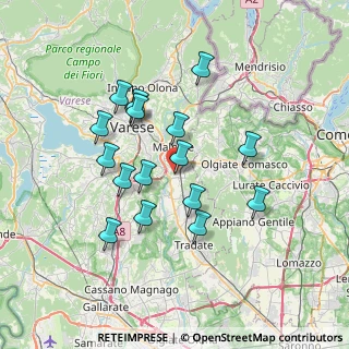 Mappa Via Spech, 21040 Vedano Olona VA, Italia (6.38706)