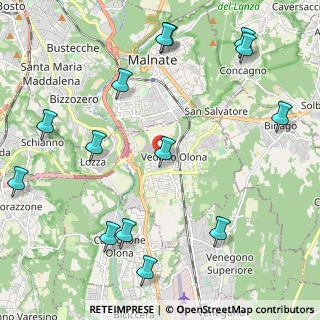 Mappa Via Spech, 21040 Vedano Olona VA, Italia (2.75286)