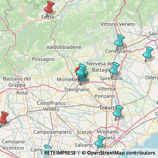 Mappa Via Monte Podgora, 31044 Montebelluna TV, Italia (23.97615)