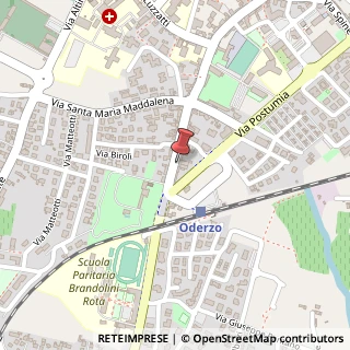 Mappa Via Giuseppe Garibaldi, 143, 31046 Oderzo, Treviso (Veneto)