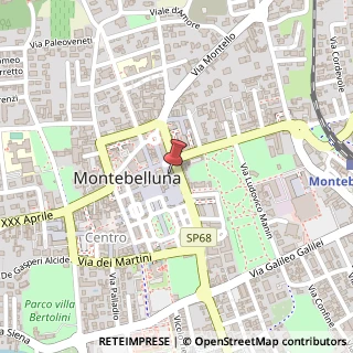 Mappa Via Cavour Camillo Benso, 7, 31044 Montebelluna, Treviso (Veneto)