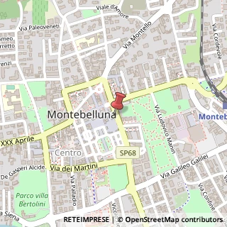 Mappa Via Roma, 20, 31044 Montebelluna, Treviso (Veneto)