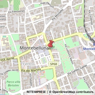 Mappa Via Roma, 23A, 31044 Montebelluna, Treviso (Veneto)