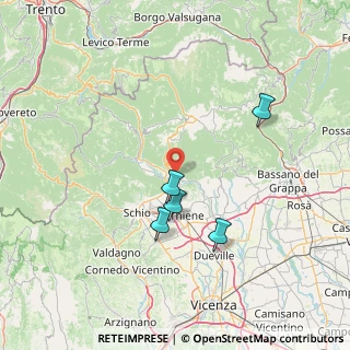 Mappa Strada Silvo pastorale delle pianezze km 0, 36030 Caltrano VI, Italia (40.38182)